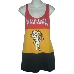 Lollapalooza Tank Top Music Festival Concert Distressed alt egirl Grunge 90’s